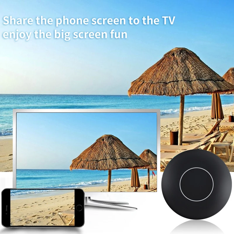  HD+AV Wireless Display Mirroring Dongle with DLNA Miracast Airplay HDMI 1080P Adapter Car WIFI Disp