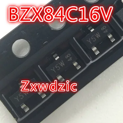 

100PCS/LOT BZX84C16V Y5W SOT-23 New original
