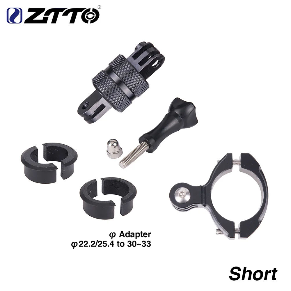 ZTTO دراجة أجزاء MTB الطريق الدراجة المقود للتدوير منصب الكاميرا محول حامل القوس ل Gopro ل Xiaomi ل Virb