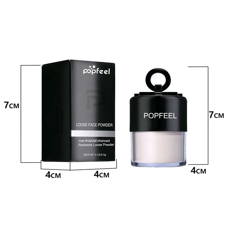 POPFEEL 3 Color Loose Powder Skin made Makeup Powder To Mention 