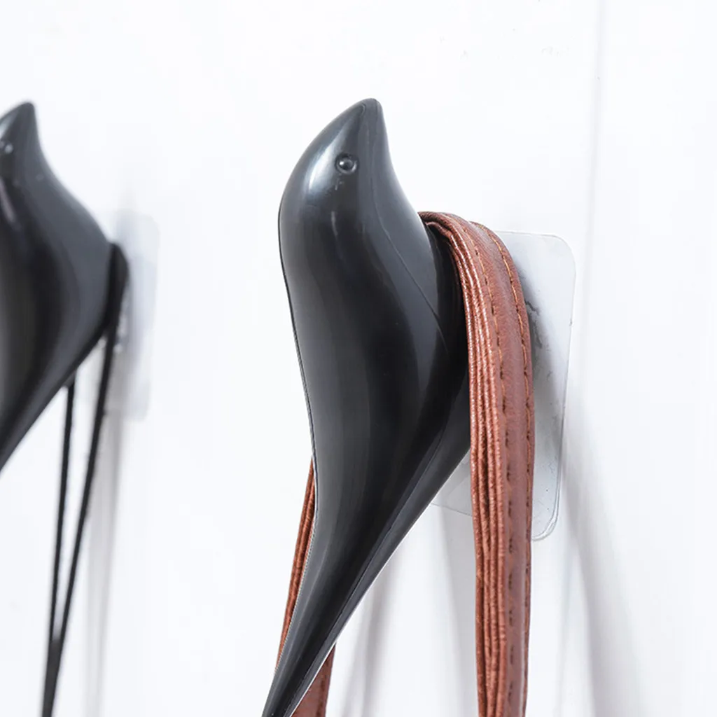 Little Bird Self Adhesive Wall Door Hook Hanger Bag Keys Sticky Holder