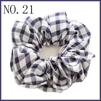 

free shipping 120pcs Women Elegant Velvet Solid Elastic Hair Bands Ponytail Holder hair Scrunchies Tie Hair Rubber Band -B