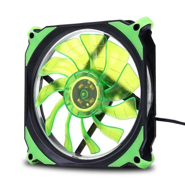 120mm LED CPU Cooler Fan Radiator 12V LED Light Heatsink ...