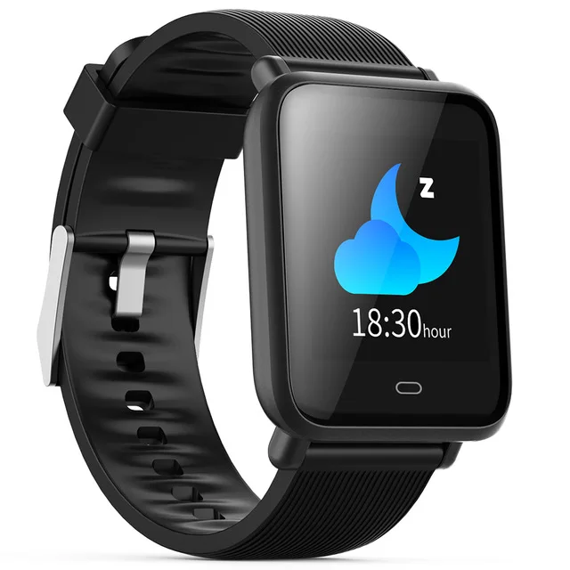 Скидка 50% на умные часы серии 4 часы Push Message Bluetooth подключение для Android телефона IOS apple iPhone 6 7 8 X Smartwatch - Цвет: Черный