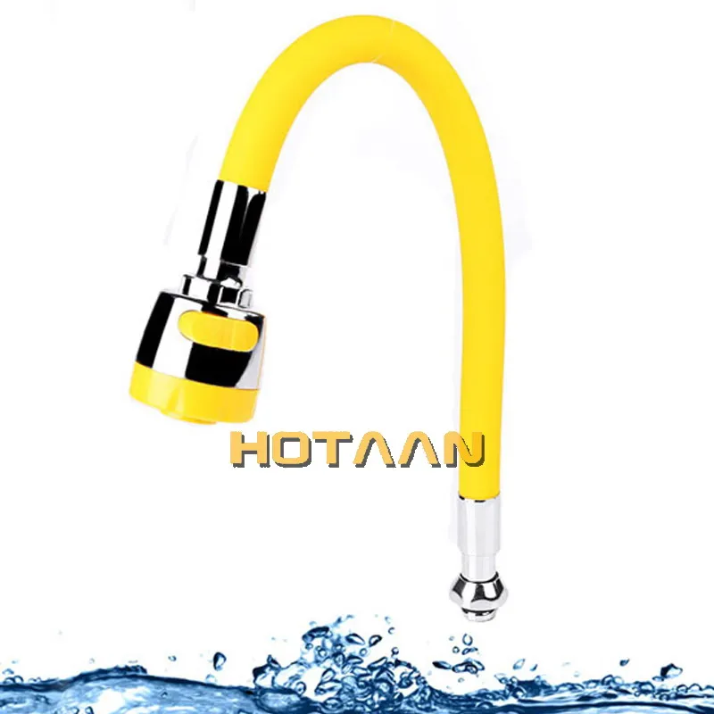 Free Shipping 4 color available Kitchen Mixer Pipe with Sprayer head Water Tap Kitchen Faucet torneira cozinha YT-6047