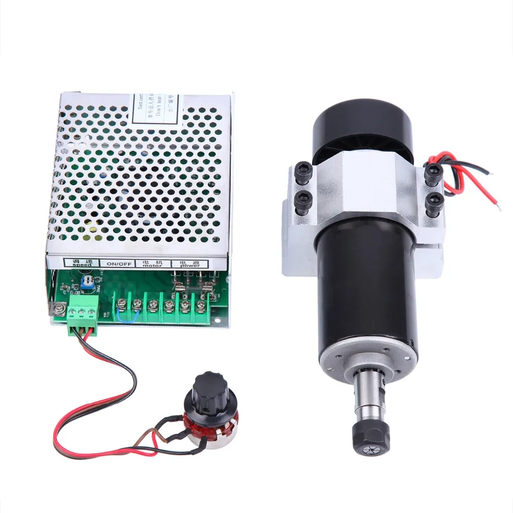 

DIY Engraving CNC Spindle Motor 500W Air Cool Milling Motor ER11 Spindle Speed