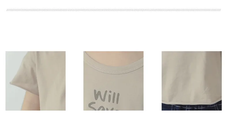 Модный летний комплект для мальчиков футболка короткий рукав Футболка с буквенным принтом и рубашка, хлопчатобумажные футболки, детские свитера, костюмы «Тройка детская футболка одежда для мальчиков