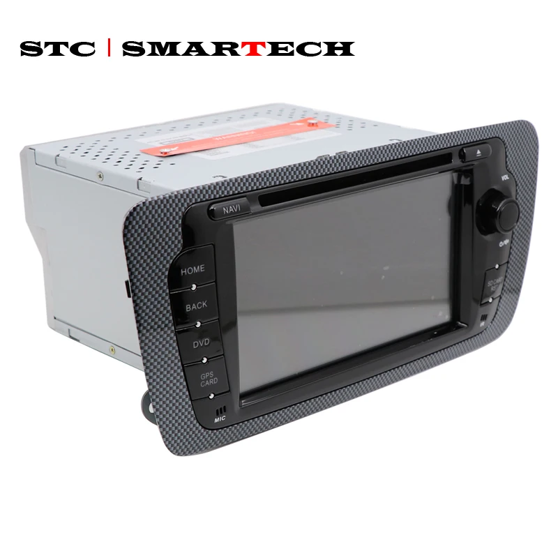 Perfect SMARTECH 2Din 7 inch IPS Screen Android 8.1 OS For Seat Ibiza Car GPS Radio DVD Player With CAN-BUS Octa-Core 2GB RAM 32GB ROM 3
