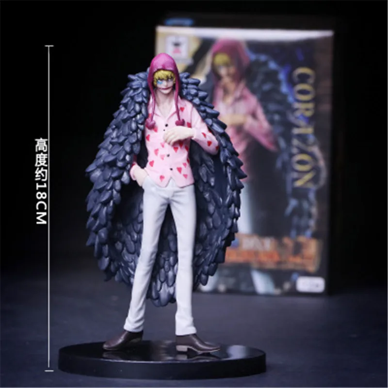 7 ''Аниме ONE PIECE Corazon Silence The Fruit Owner Donquixote Rosinante ПВХ фигурка Коллекционная модель