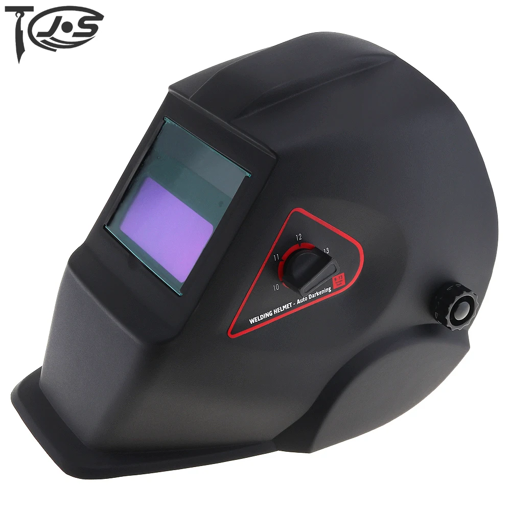 

Solar Automatic Variable Light Welding Mask with Solar Power Auto Darkening Filter Lens Hood and Solar Charge Function