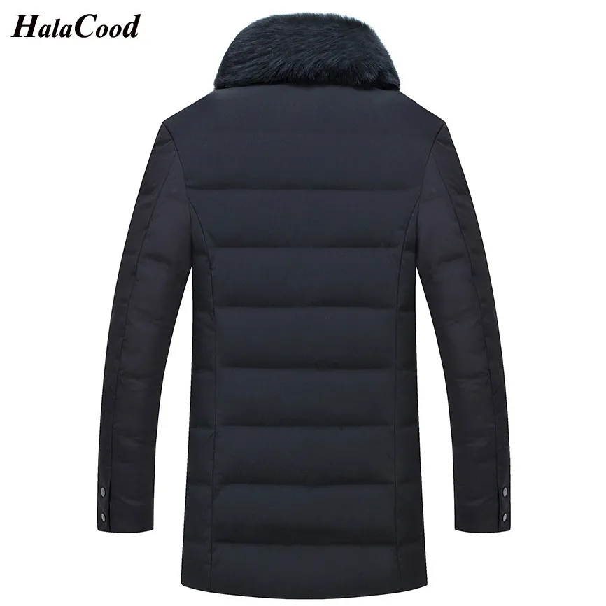 Nouveau Amovible 2018 De Col Épais Black Manteau dark Plus La Lb8905 Hommes Veste Fourrure Chaud Parka Qualité Duvet Canard Marque Lb8905 Blanc Halacood Taille Green H9DWE2I