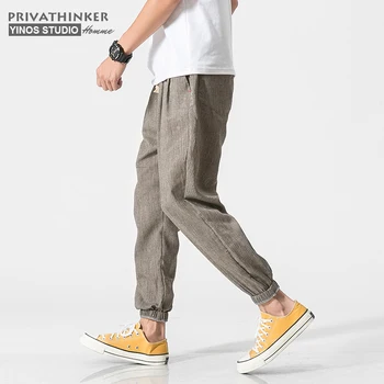 Privathinker Brand Casual Harem Pants Men Jogger Pants Men Fitness Trousers Male Chinese Traditional Harajuku 2020 Summer Clothe 2