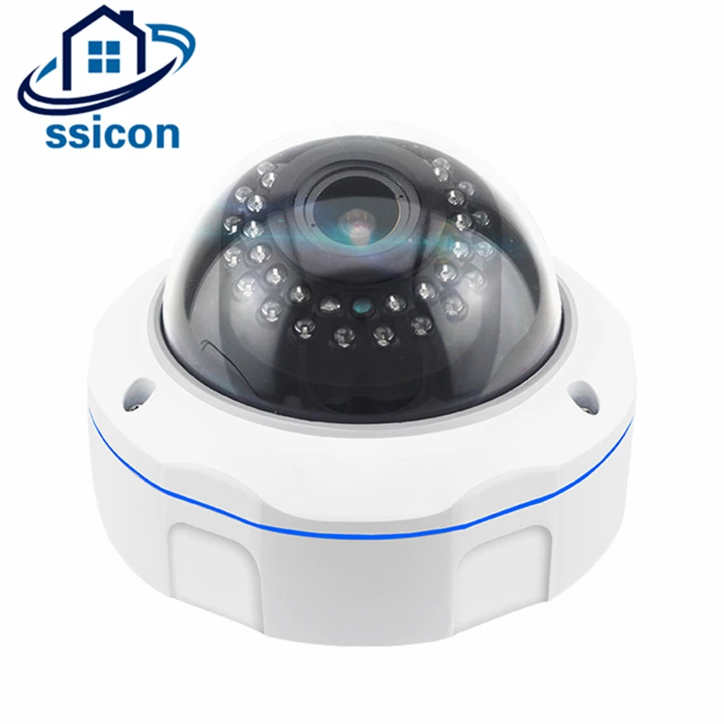 Купольная ip камера SSICON H.265 2 мегапиксельная Антивандальная ручная с переменным