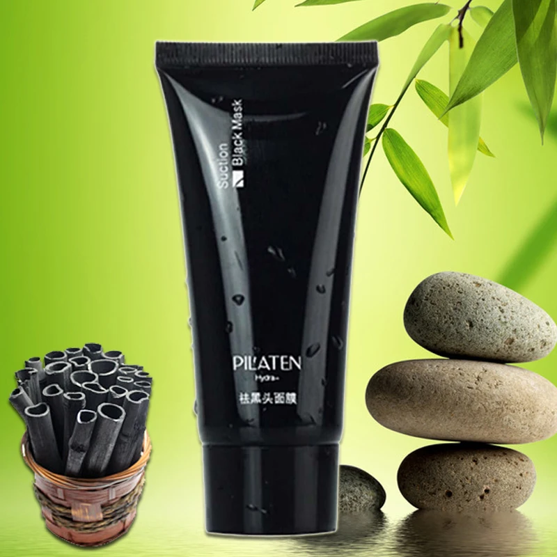 4pcs collagen face mask AFY suction Black mask deep cleansing oily skin strawberry nose Acne