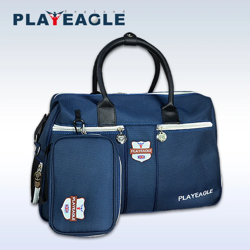 PLAYEAGLE Unisex Brand New Waterproof Golf Clothing Bag Shoes Package Anti-dirt Box-shaped Bag Large Capacity Golf Boston Bag PLAYEAGLE Unisex Brand New Waterproof Golf Clothing Bag Shoes Package Anti-dirt Box-shaped Bag Large Capacity Golf Boston Bag