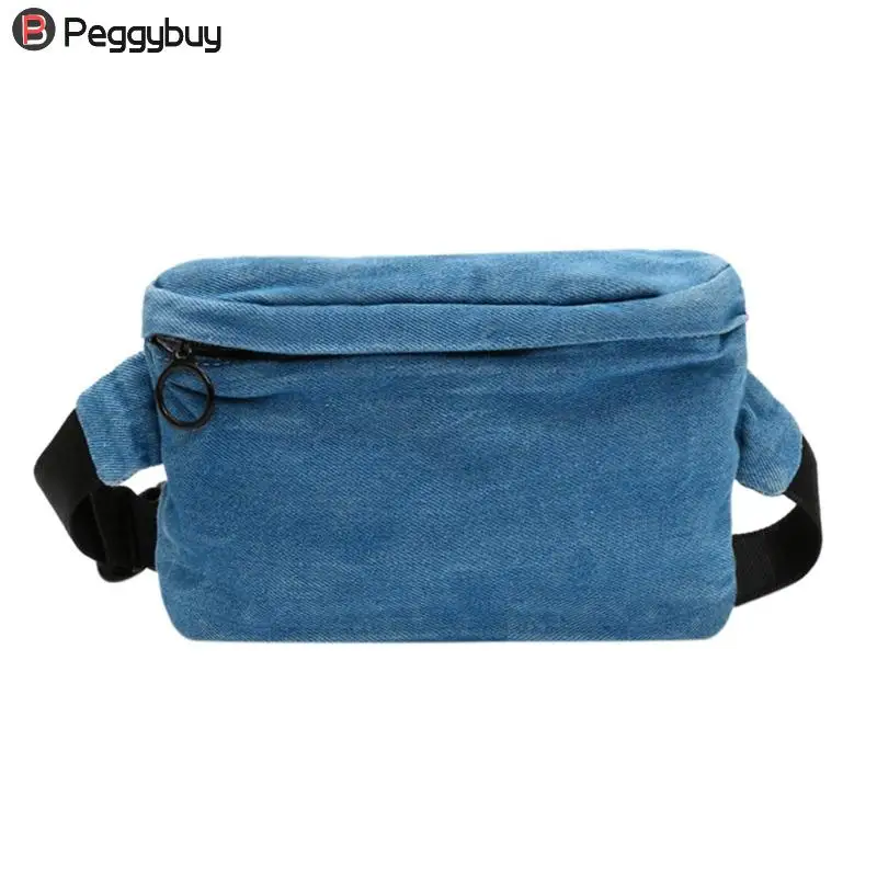 

2018 Fashion Denim Waist Bag Female Fanny Packs Lady's Belt Bags Women Travel Chest Bag Hight Quality Crossbody Pouch Feminina