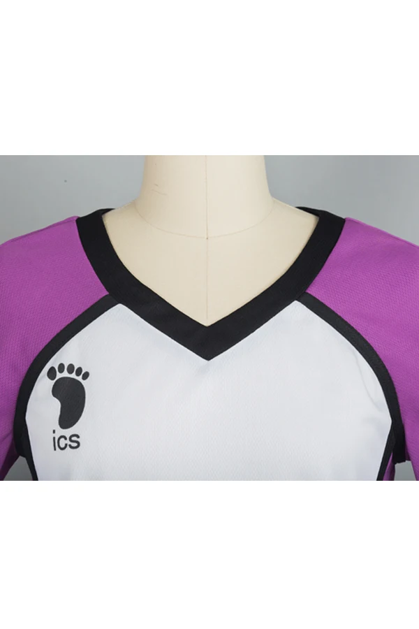 Haikyu Haikyuu Shiratorizawa Академия Wakatoshi униформа косплей костюм для Хэллоуина