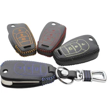 Brand New Высокое качество Натуральная Кожа Дистанционного Управления Ключа Автомобиля Чехол кошелек Сумка Обложка Для Chevrolet Cruze