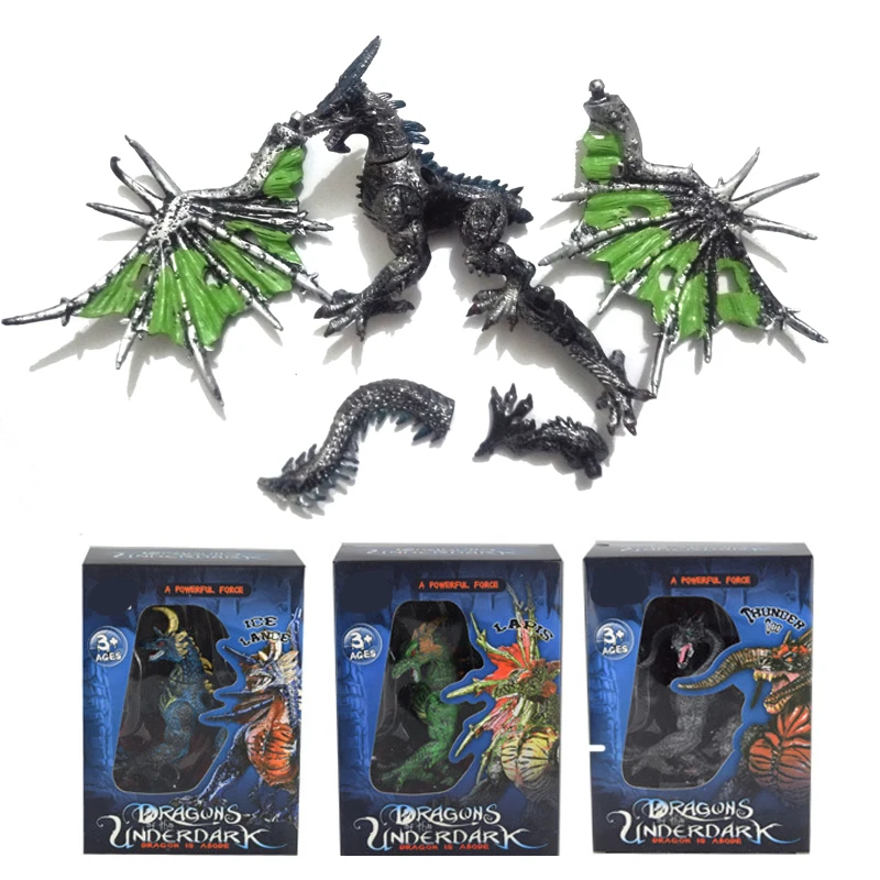 4 стиля Western Dragon Ptero saurs фигурка juguetes кукла игрушки Имитация Динозавра модель