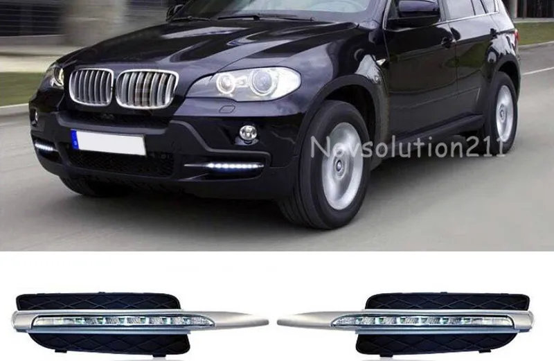 

2 pieces / set Exterior Car LED DRL Daytime Running Light For BMW X5 E70 2008 2009 2010