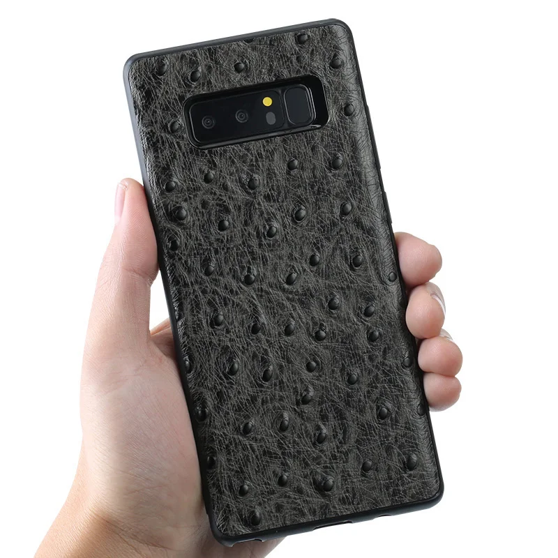 

Wangcangli Mobile Shell Samsung Galaxy S7 S8 S9Plus Lizard Texture Back Cover for Note8 J3 J5 J7 A3 A5 A7 Sh