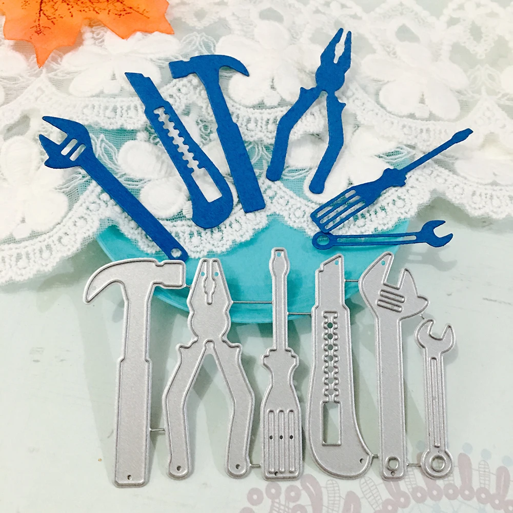 Ufurty repair tool set Metal Cutting Dies Stencil for DIY Scrapbooking Embossing Paper Cards Decorative Crafts Die Cuts New