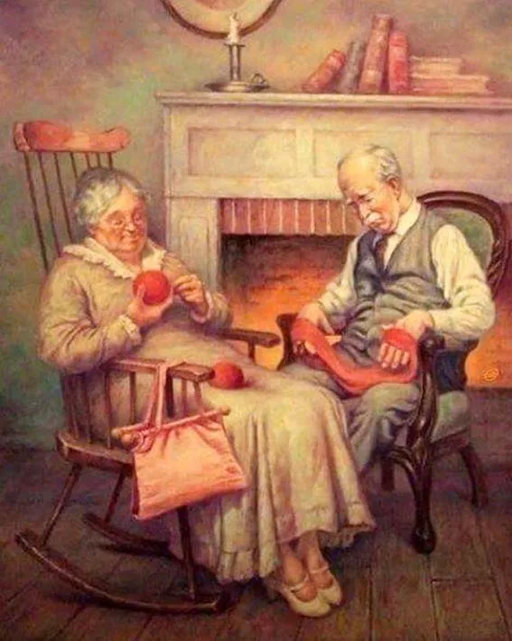 

5D Diy Diamond Painting Cross Stitch Old Couple Full Square Diamond Embroidery Sale Rinestones Painting Diamond Mosaic Decor