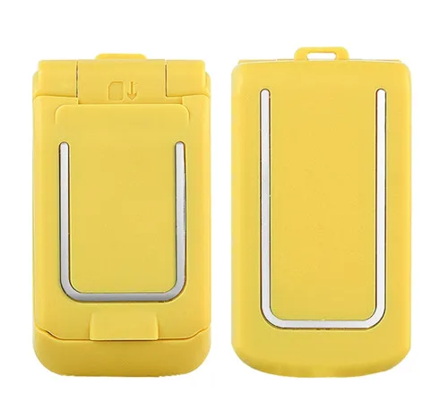 Маленький флип-мобильный телефон LONG-CZ J9 0,6" мобильный телефон беспроводной Bluetooth Dialer волшебное изменение голоса FM SOS Celulars для детей - Цвет: Yellow