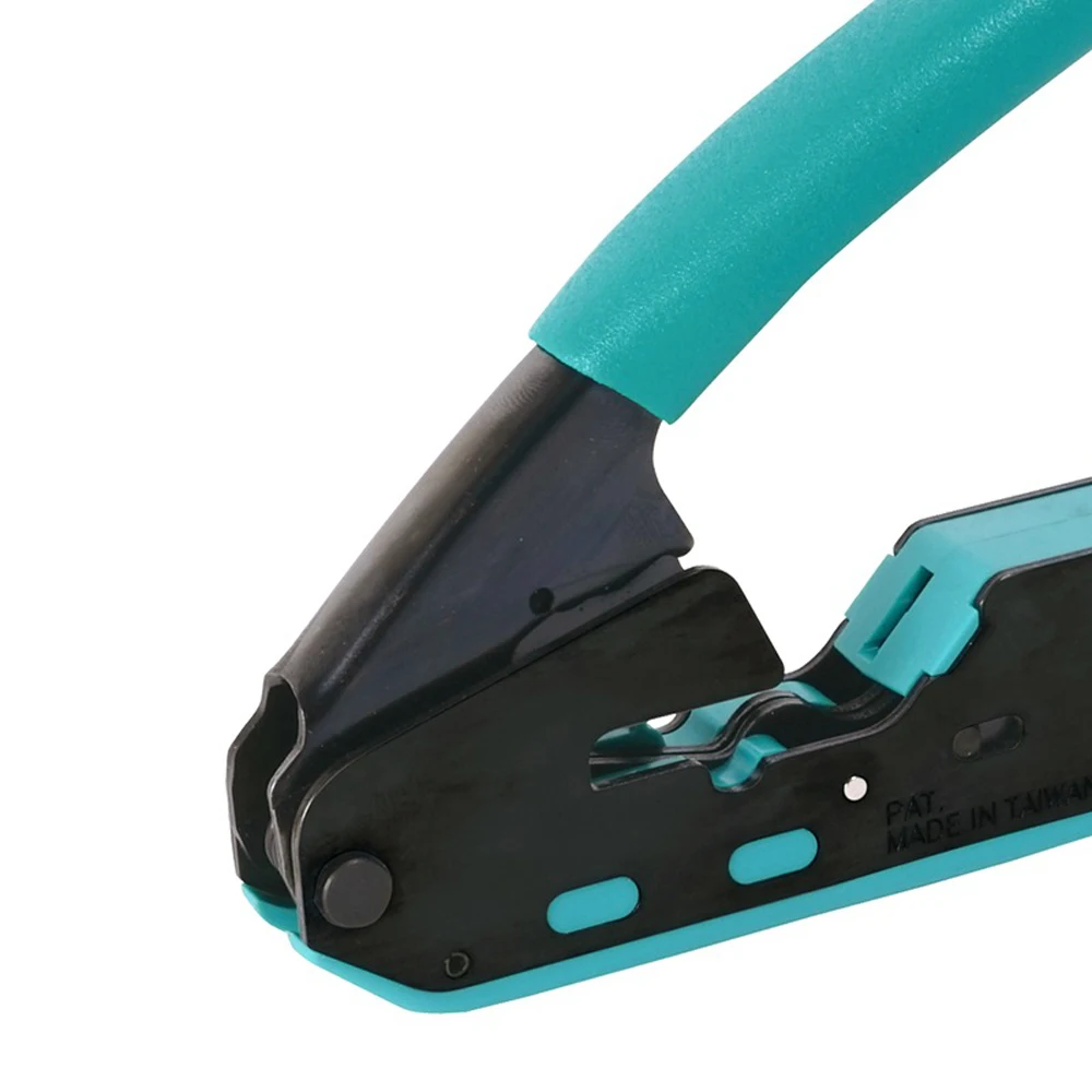 CP-333 Pro'sKit Crimping Network Tongs 6P/8P Handheld Portable Cable Wire Stripper Crimping Pliers