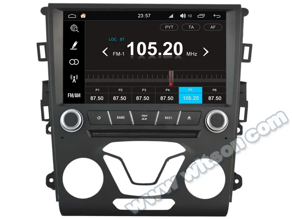 Cheap 9" Android 8.0 Oreo OS Car DVD Multimedia Navigation GPS Radio for Ford Mondeo 2012-2014 with Optional Car Play Function 5