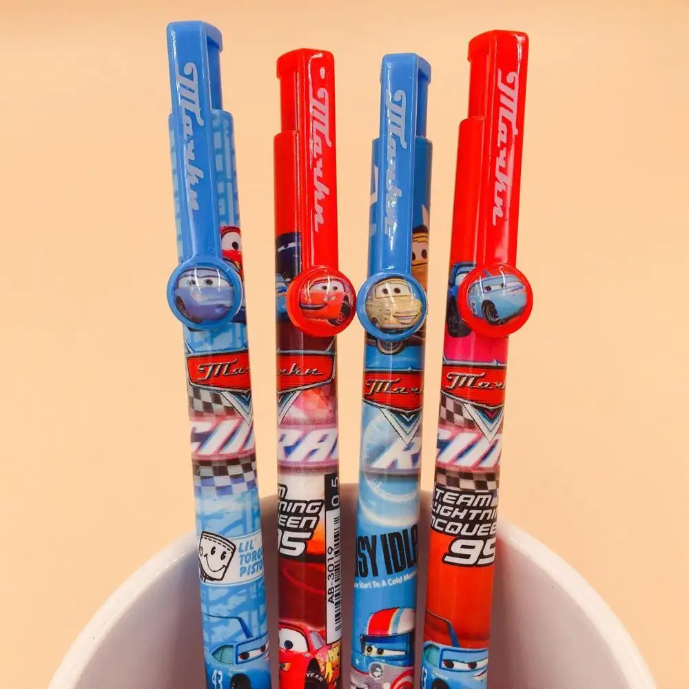 4 шт./партия шариковая ручка Doraemon с рисунками животных, синяя шариковая ручка с чернилами для школы, офиса, канцелярские принадлежности, подарок - Цвет: E