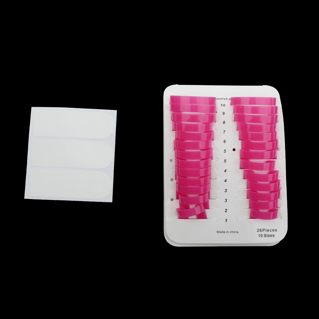 Nail Art Decoration Shield Protector Manicure Finger Cover Polish Guard Case Practical Nail Polish Glue Overflow Preventing Tool