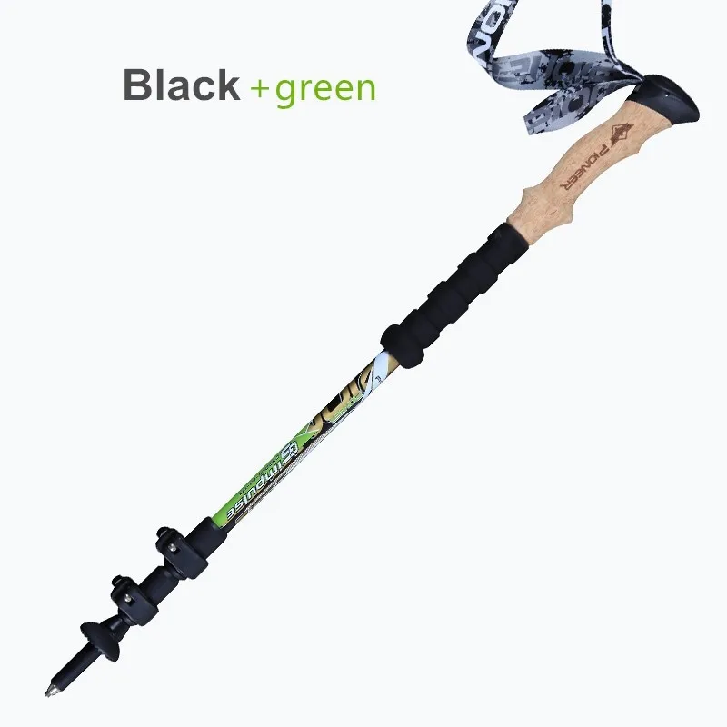 TP037 19 -New Latest technology design 100% carbon lightweight but strong durable telescopic stick trekking stick Nordic walking sticks