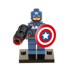 Супергерои Железный человек Тор Капитан Америка Бэтмен Супермен Халк PVC Фигурки игрушки X0114-259