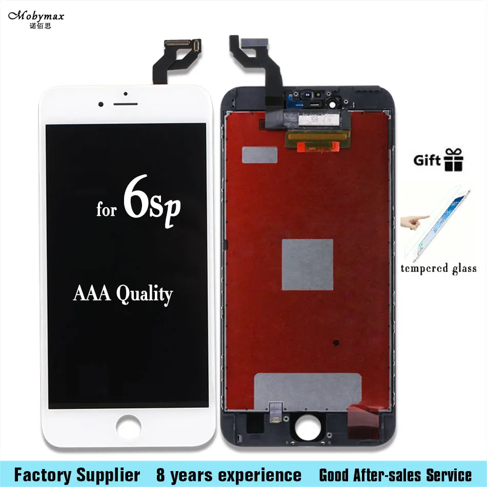 

For iPhone 6s plus LCD Display Module Touch Screen Digitizer Replacement Phone Parts Lcd Screen Assembly+Tempered film