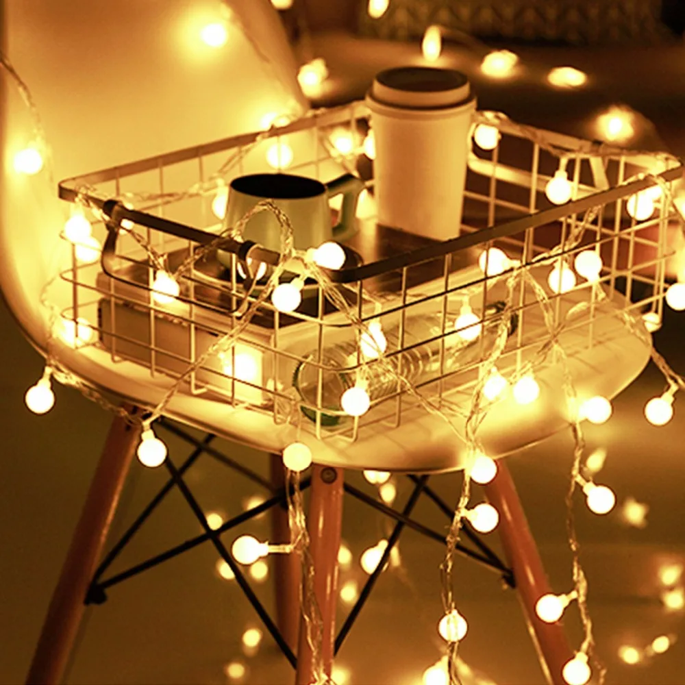 

40 LED String Light Bulb Lamp Beads Wedding Fairy Lamp Party Home Decor 4.2m