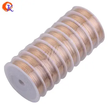 

Cordial Design 30m/roll 0.25mm Three Colors Brass Copper Beading Wire Thread Cord For DIY Jewelry Findings Making Accessories