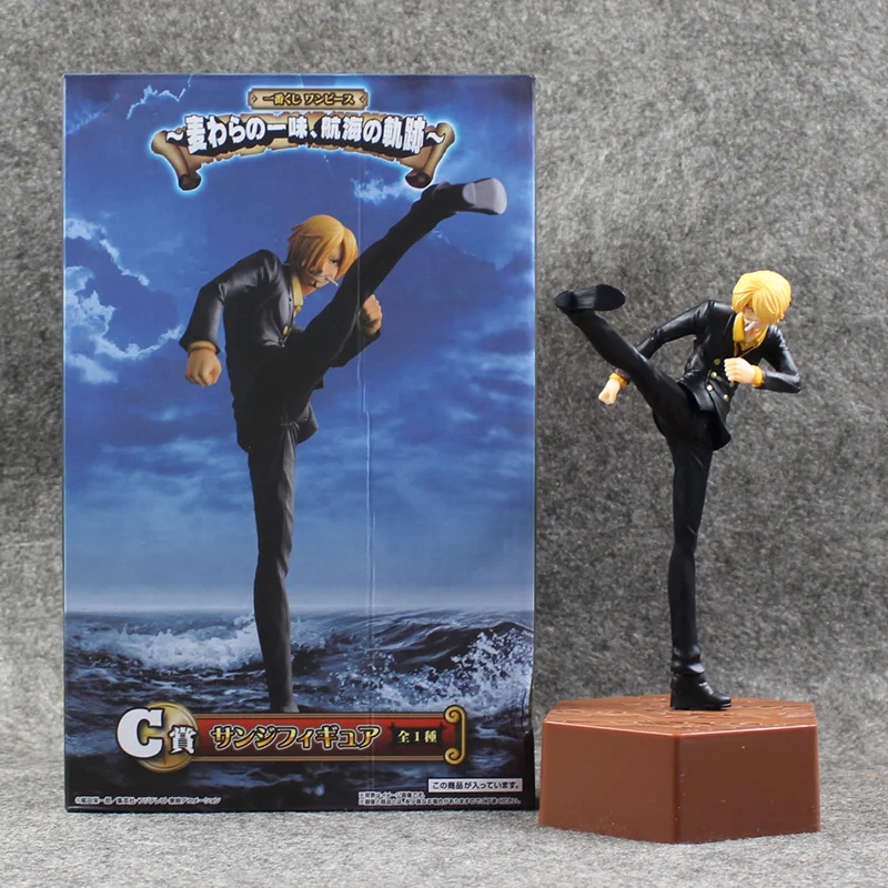 

Anime One Piece Zero Two Years Later One Piece SANJI PVC Action Figures Toy 20cm Doll Cool Model for Collection