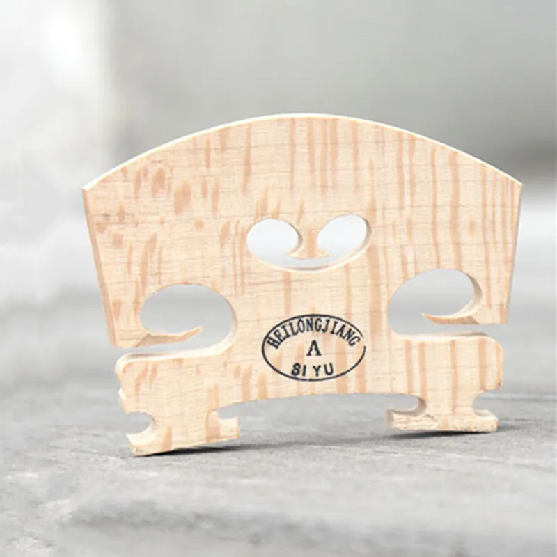 1Pcs Wood Regular Acoustic Violin Bridge 4/4 Violin Code For Violin