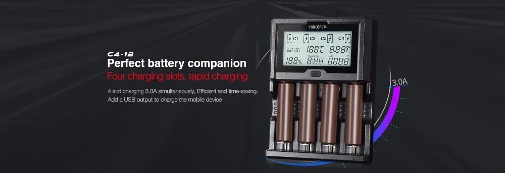 Lithium Battery Charger C4-12.1