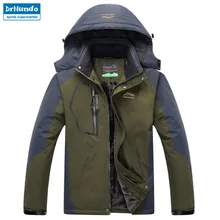 Мужская лыжная куртка водонепроницаемая флисовая зимняя куртка термальная куртка для сноуборда уличная Мужская зимняя горнолыжная куртка больших размеров бренд