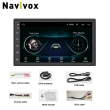 Navivox 7 “2Din 8.1 Lettore DVD Dell’automobile Per Nissan Volkswagen TOYOTA Honda Hyundai KIA Lada Renault mazda Auto Universale radio GPS