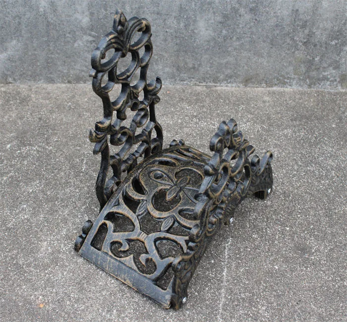 Garden Wall Mounted Hose Holder, Cast Iron Hose Hanger Garden Home Decor Iron Crafts Free Ship