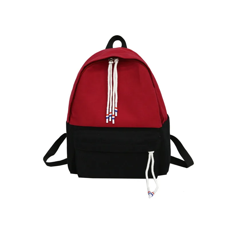 

Backpack female Korean fashion casual student backpack small fresh campus junior high school student high school bag
