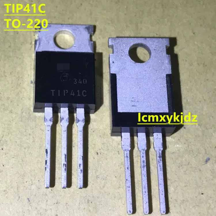 10 шт./лот TIP41C TIP41 6A100V TO-220 новый оригинальный товар бесплатная доставка быстрая |
