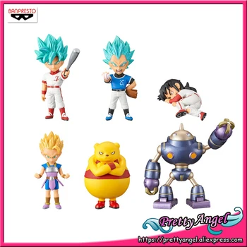 

Genuine Banpresto World Collectable Figure / WCF Vol.8 Dragon Ball SUPER Set of 6 Pcs Goku Vegeta Yamcha Collection Figure