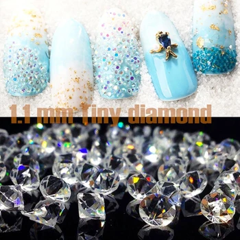 

1.1mm 1440pcs Zirconia Stones Rhinestones For AB/white Zircon Rhinestones Micro Diamonds Mini 3D Nail Art Rhinestone ,ZSD18-1-10