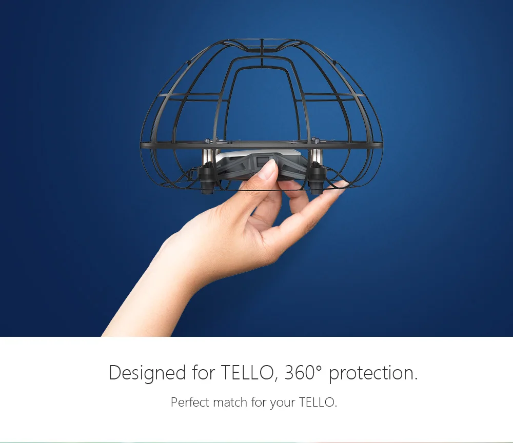 PGYTECH DJI Tello защита пропеллера Защитная клетка пропеллеры Защитная крышка лезвия для RYZE Tello аксессуары для дрона