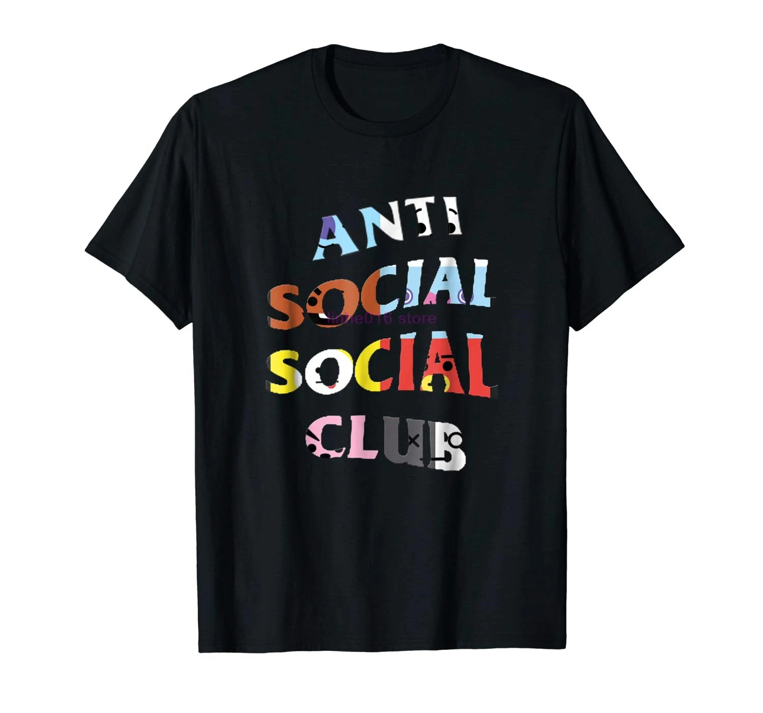 GILDAN brand men shirt Antisocial Social Club Bt21 Tshirt Kpop Banner ...