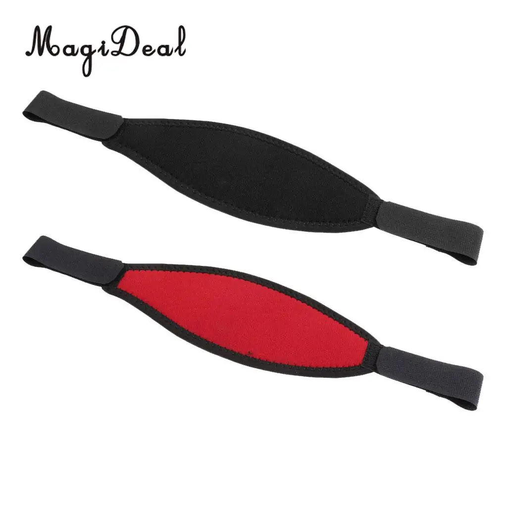 MagiDeal 2 Pieces Soft Neoprene Replacement Scuba Diving Diver Mask Strap Protector Cover Hair Band - Universal Fit